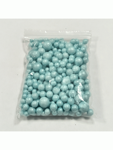 Dekorativne perle 50g plave